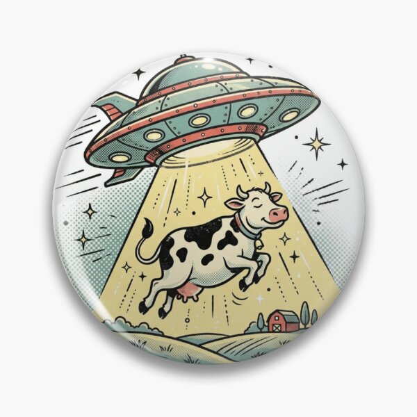 Item preview, Proud Member Of The Dissociation Club UFO Abduction designed and sold by Retro Mood Co.
