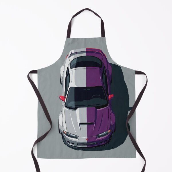 Item preview, Classic Mitsubishi Eclipse 2G GSX Widebody Top View Vector Illustration designed and sold by Motorline44.