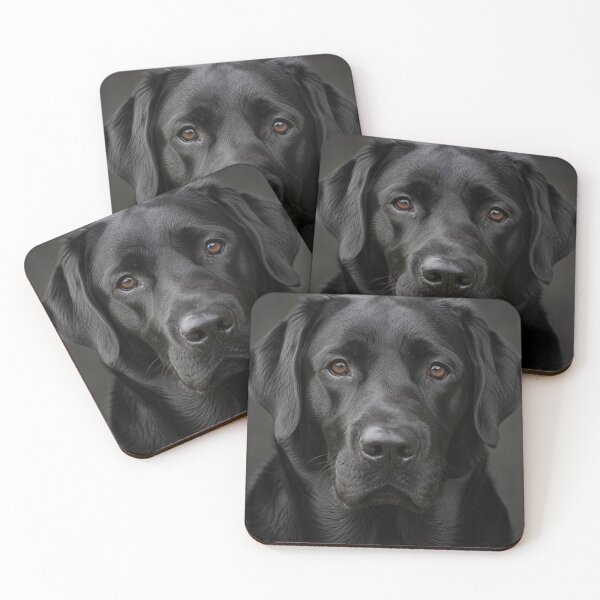 Item preview, Black Labrador Realistic Portrait designed and sold by hectornapoles.
