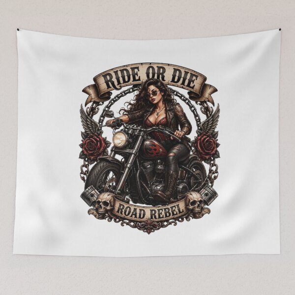 Item preview, "Biker Rebels: The Feminine Elegance" designed and sold by CHRIST5000.