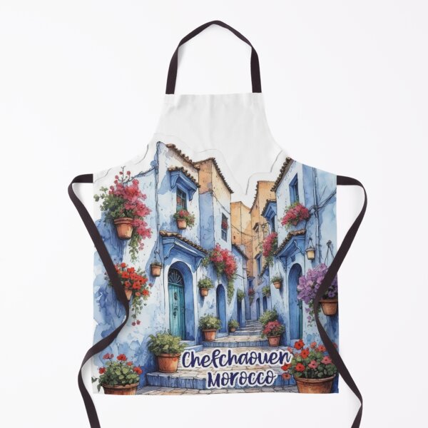 Item preview, Chefchaouen Morocco Blue City designed and sold by Modefissi.