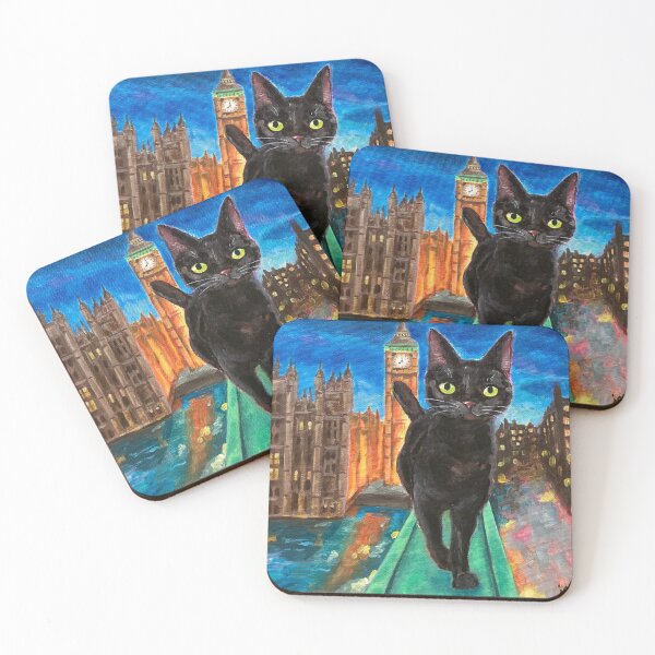 Item preview, City Kitty-LONDON designed and sold by jastrandemo.