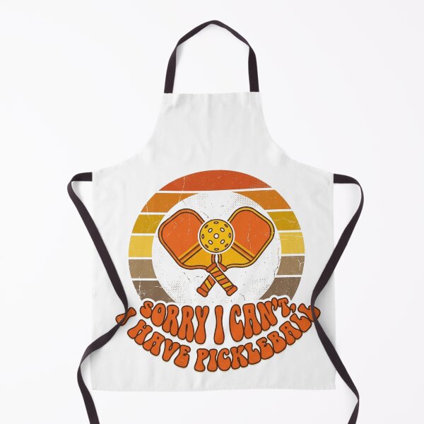 Item preview, Sorry I Cant I Have Pickleball Retro 70s Sports designed and sold by Retro Mood Co.