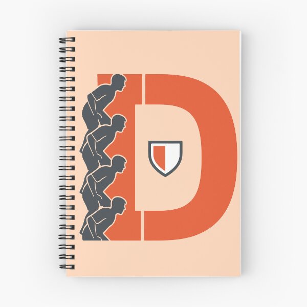 Item preview, Defender Football Monogram D Defensive Wall Style designed and sold by xmoudx.