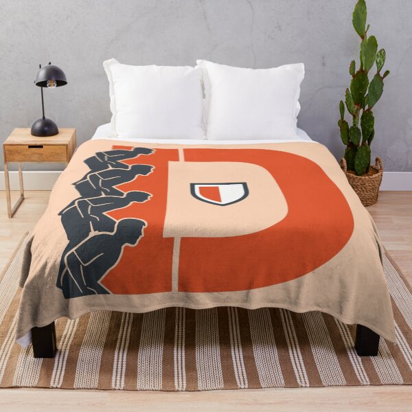 Item preview, Defender Football Monogram D Defensive Wall Style designed and sold by xmoudx.