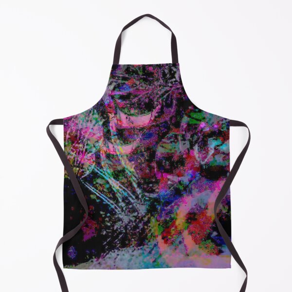 Item preview, A Garden in Mourning – Dark Neon Botanical Explosion designed and sold by BatNature.