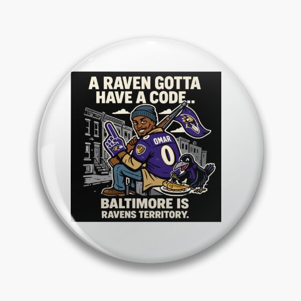 Item preview, Omar Little Ravens designed and sold by Jhurry.