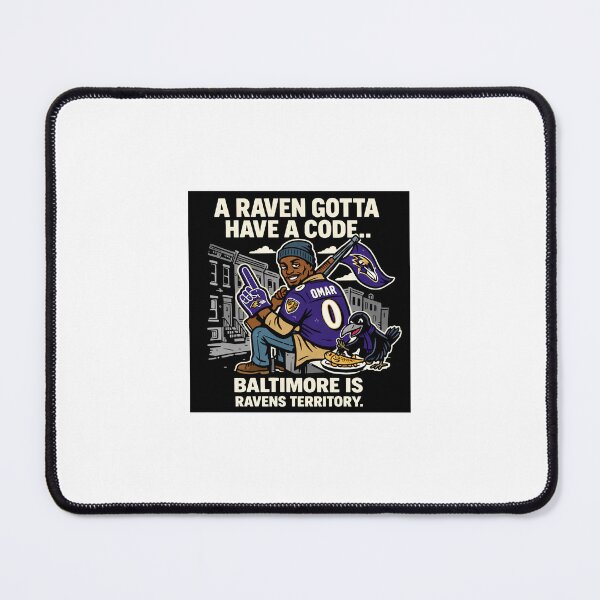 Item preview, Omar Little Ravens designed and sold by Jhurry.
