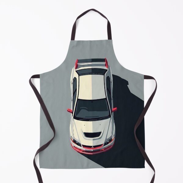 Item preview, Classic Mitsubishi Lancer Evolution IX JDM Top View Vector Illustration designed and sold by Motorline44.