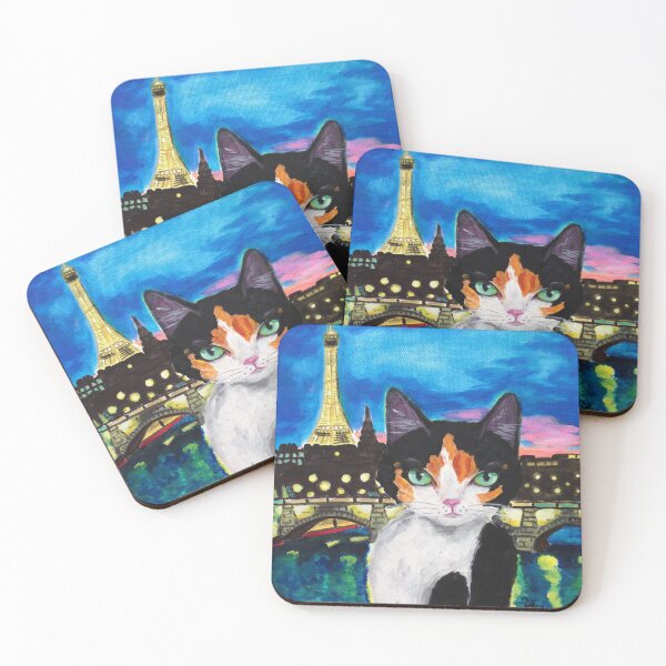Item preview, City Kitty-PARIS designed and sold by jastrandemo.
