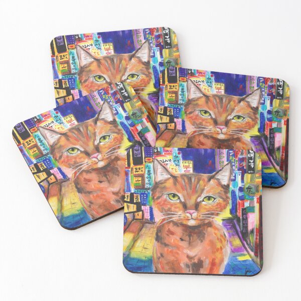 Item preview, City Kitty-SEOUL designed and sold by jastrandemo.
