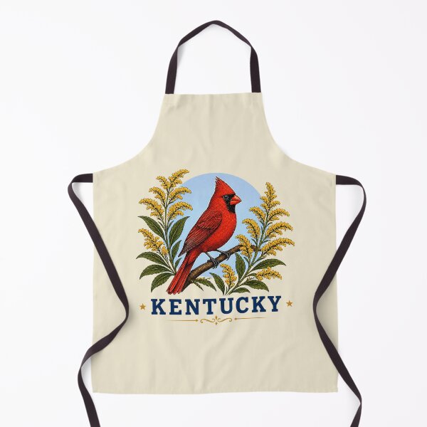 Item preview, Kentucky Cardinal Goldenrod Emblem designed and sold by The-Drip-Studio.