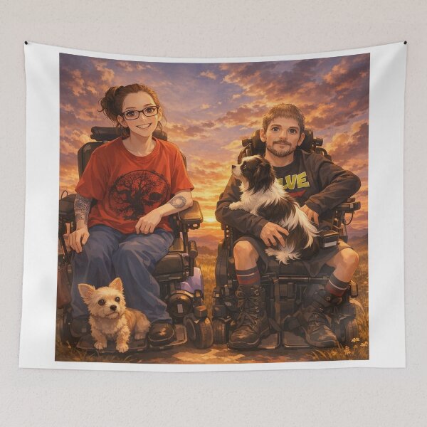 Item preview, Just the Four of Us designed and sold by JoeyD-Stabbie.