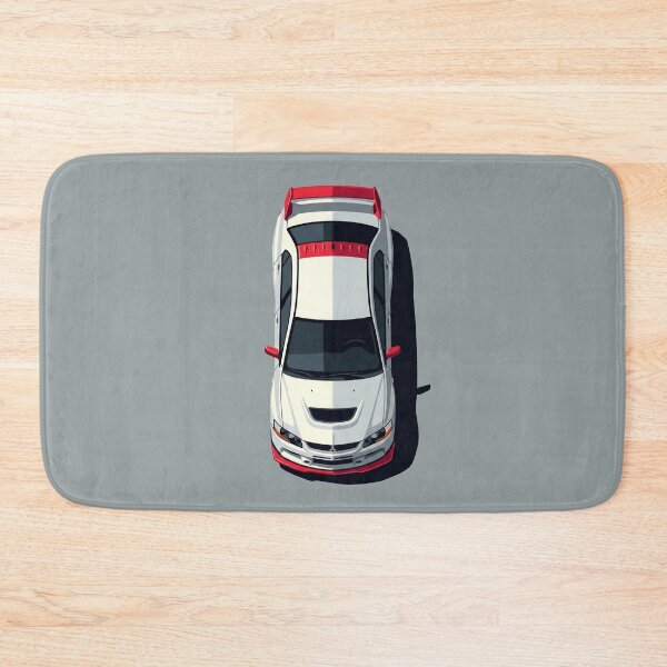 Item preview, JDM Mitsubishi Lancer Evolution IX MR Top View Vector Illustration designed and sold by Motorline44.