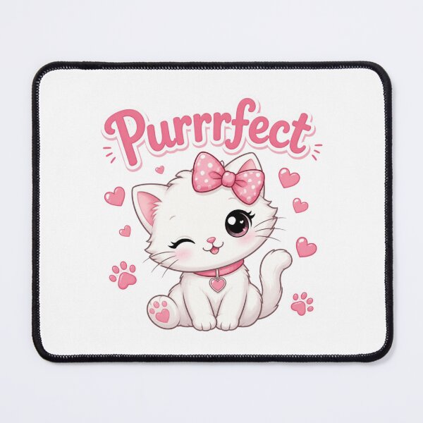 Item preview, Purrrfect | Cute Kitty Cat designed and sold by Ink And Inspire.