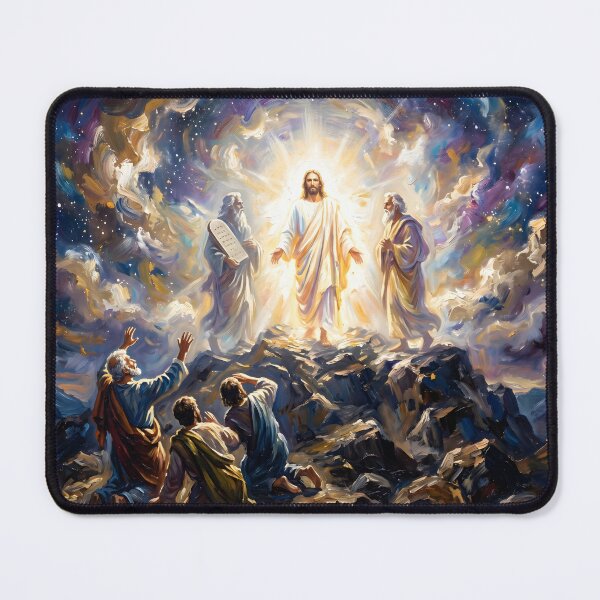 Item preview, The Transfiguration of Jesus Painting designed and sold by RRRShop.