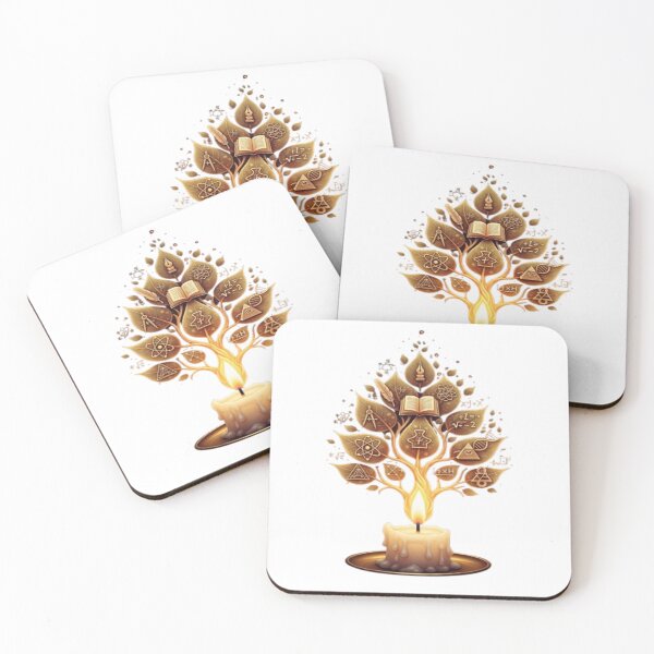 Item preview, Candle of Knowledge – Tree of Enlightenment Design designed and sold by Cristhian Almanza.