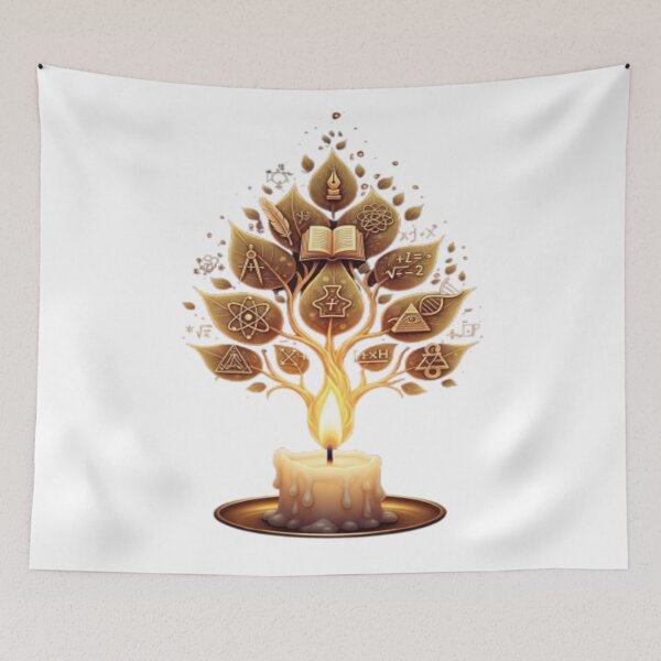 Item preview, Candle of Knowledge – Tree of Enlightenment Design designed and sold by Cristhian Almanza.
