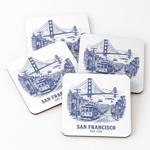 Item preview, Vintage San Francisco Travel Art designed and sold by 89shirts.