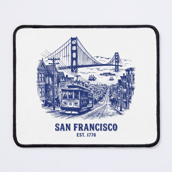Item preview, Vintage San Francisco Travel Art designed and sold by 89shirts.