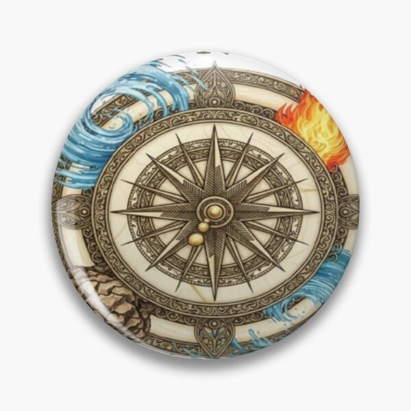 Item preview, Elemental Compass – Harmony of Directions Design designed and sold by Cristhian Almanza.