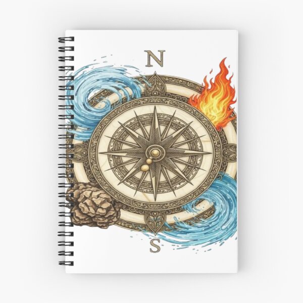 Item preview, Elemental Compass – Harmony of Directions Design designed and sold by Cristhian Almanza.