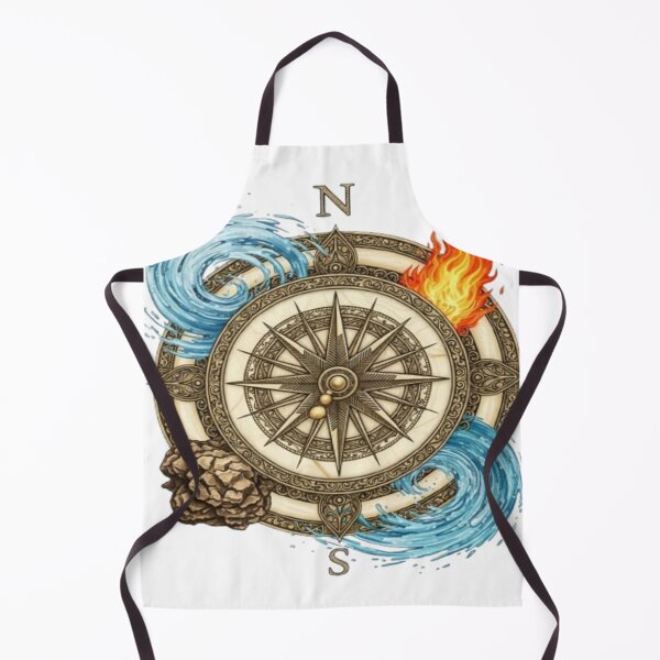 Item preview, Elemental Compass – Harmony of Directions Design designed and sold by Cristhian Almanza.
