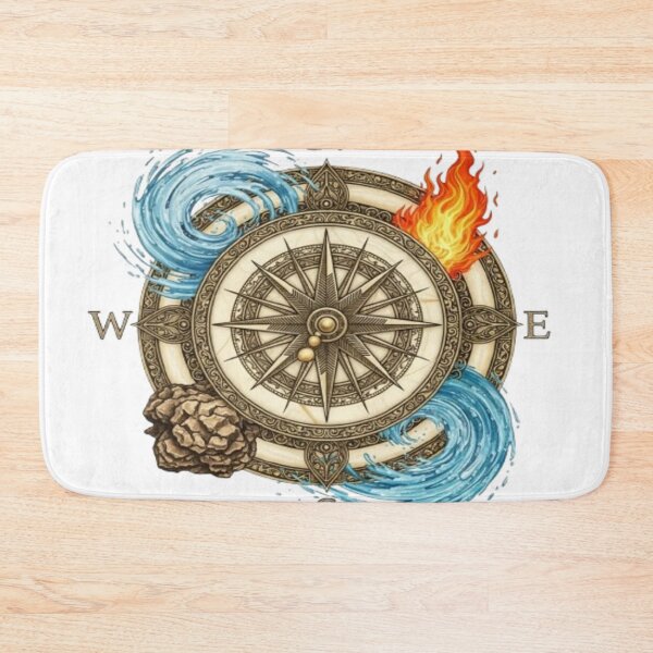 Item preview, Elemental Compass – Harmony of Directions Design designed and sold by Cristhian Almanza.