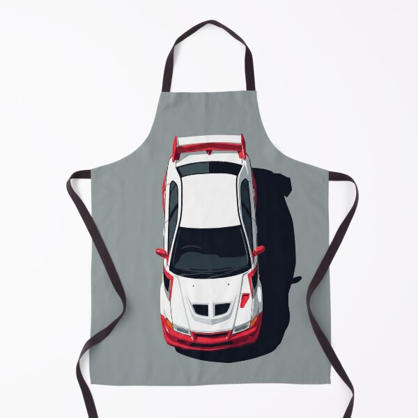 Item preview, JDM Mitsubishi Lancer Evolution VI Tommi Makinen Top View Vector Art designed and sold by Motorline44.