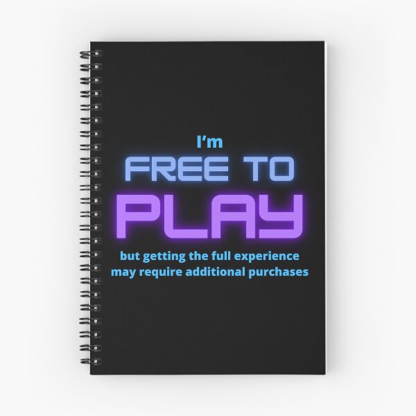 Item preview, I'm Free to Play designed and sold by SnarkSharks.