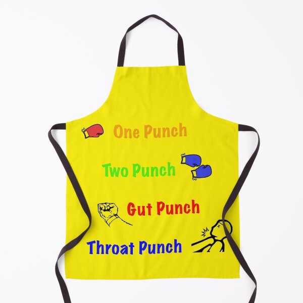 Item preview, One Punch, Two Punch, Gut Punch, Throat Punch designed and sold by SnarkSharks.