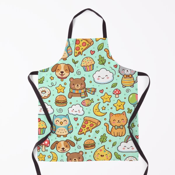 Item preview, Fun Pizza Sun Flower Cat Dog Clouds Coffee designed and sold by ART ATTACK ZONE.