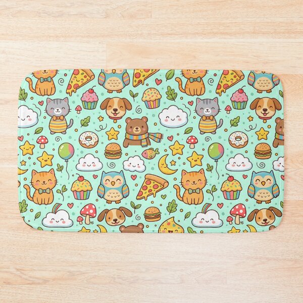 Item preview, Fun Pizza Sun Flower Cat Dog Clouds Coffee designed and sold by ART ATTACK ZONE.