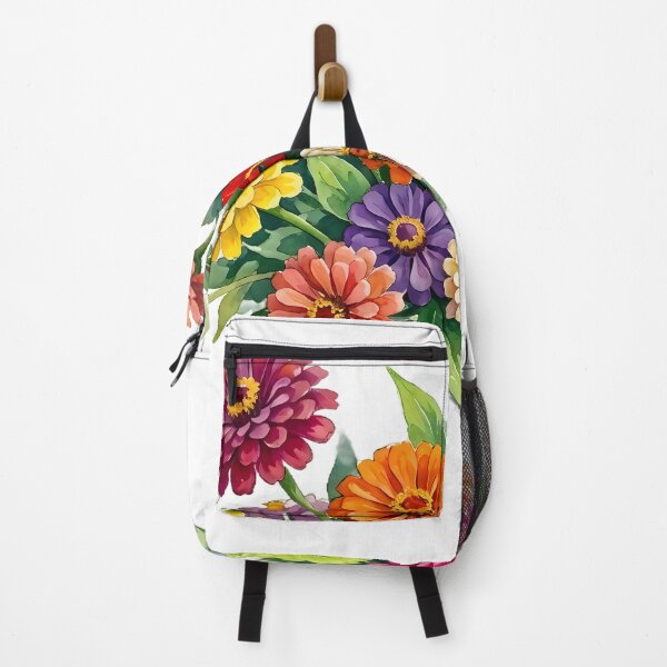 Item preview, Zinnia flowers. Multiple colors designed and sold by Mia's Menagerie.