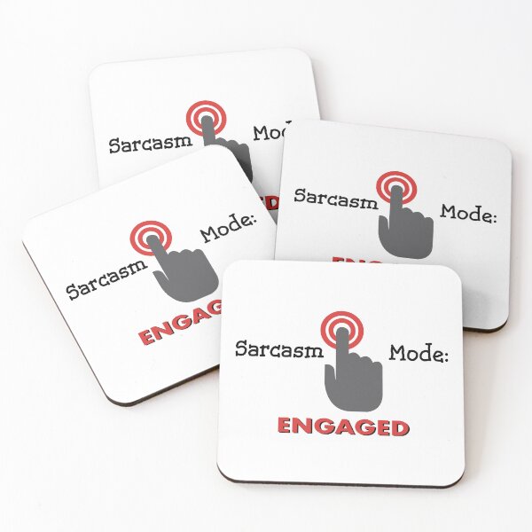 Item preview, Sarcasm Mode Engageed designed and sold by SnarkSharks.