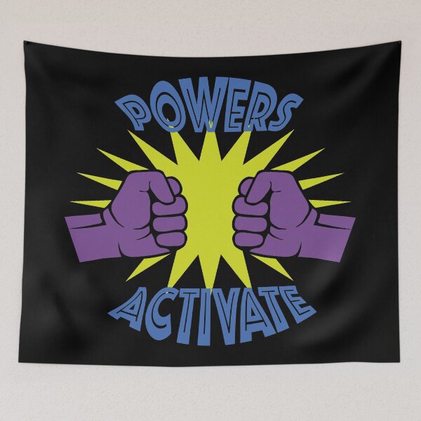 Item preview, Powers Activate designed and sold by SnarkSharks.