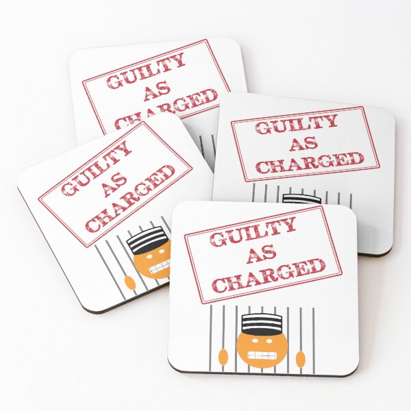 Item preview, Guilty as Charged — Own Your Flaws Loudly designed and sold by SnarkSharks.