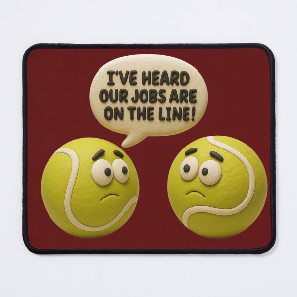 Item preview, Tennis Ball Trauma designed and sold by LagoonandBeans.