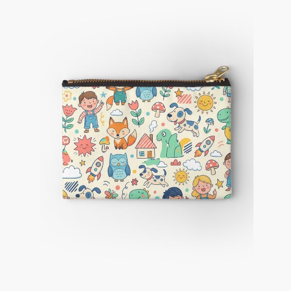 Item preview, Boys Girls Sun Flower Cat Dog Clouds Coffee designed and sold by ART ATTACK ZONE.