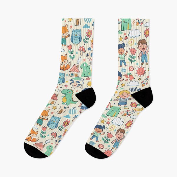 Item preview, Boys Girls Sun Flower Cat Dog Clouds Coffee designed and sold by ART ATTACK ZONE.