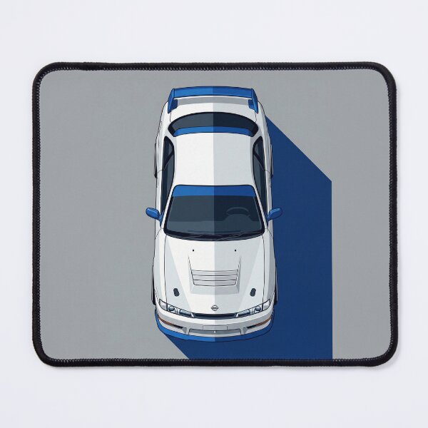 Item preview, Nissan 240SX Zenki S14 JDM Top View Vector Illustration designed and sold by Motorline44.
