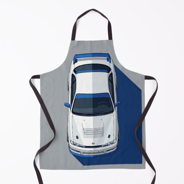 Item preview, Nissan 240SX Zenki S14 JDM Top View Vector Illustration designed and sold by Motorline44.