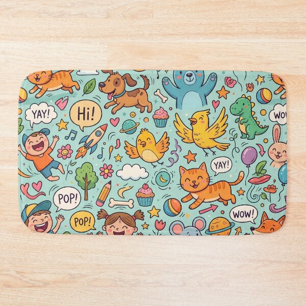 Item preview, Birds YAY Sun Flower Cat Dog Clouds Coffee designed and sold by ART ATTACK ZONE.