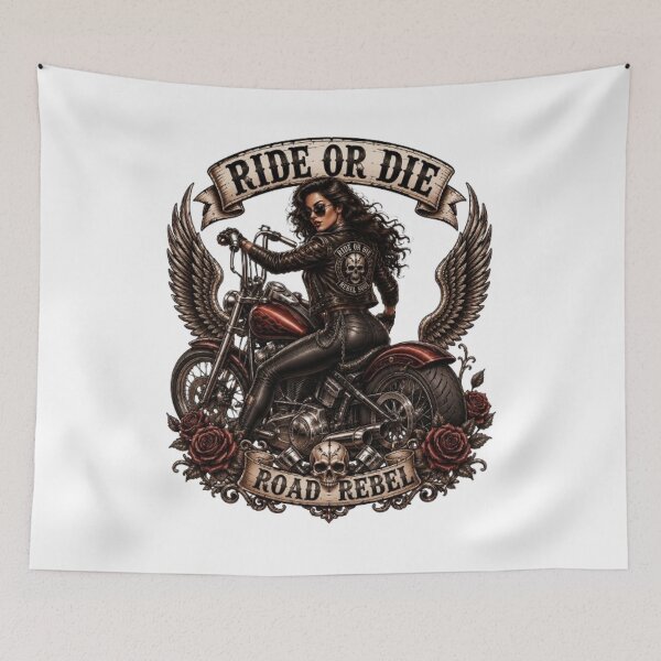 Item preview, "Biker Rebels: The Feminine Elegance" designed and sold by CHRIST5000.