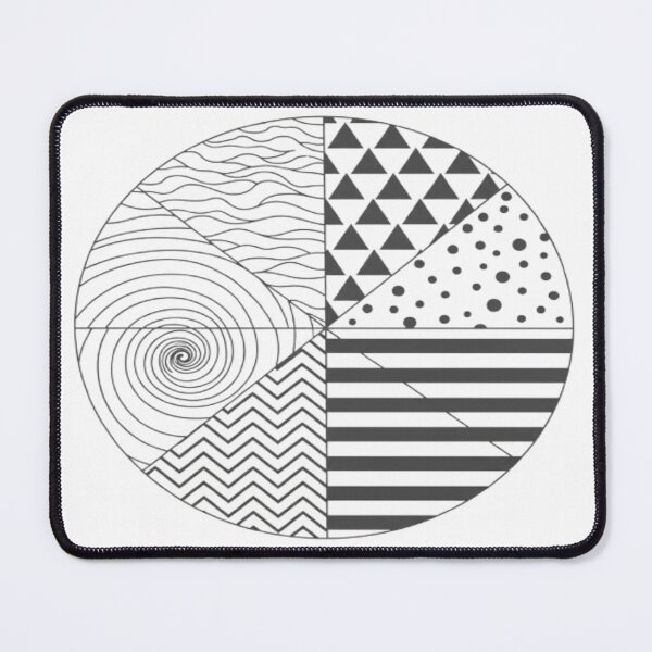 Item preview, Pattern Circle – Harmony of Textures Design designed and sold by Cristhian Almanza.