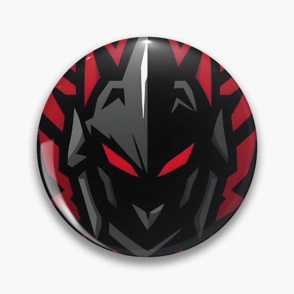 Item preview, Dark Mecha Knight Gaming Crest designed and sold by SenTinio.