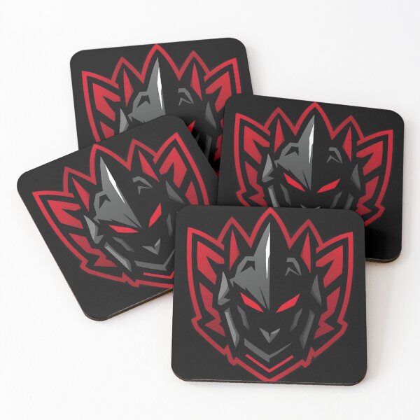 Item preview, Dark Mecha Knight Gaming Crest designed and sold by SenTinio.