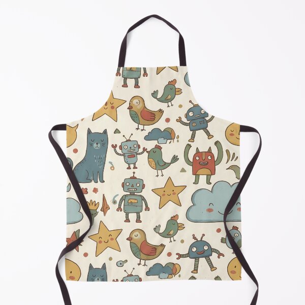 Item preview, Stars Sun Flower Cat Dog Clouds Coffee Design designed and sold by ART ATTACK ZONE.