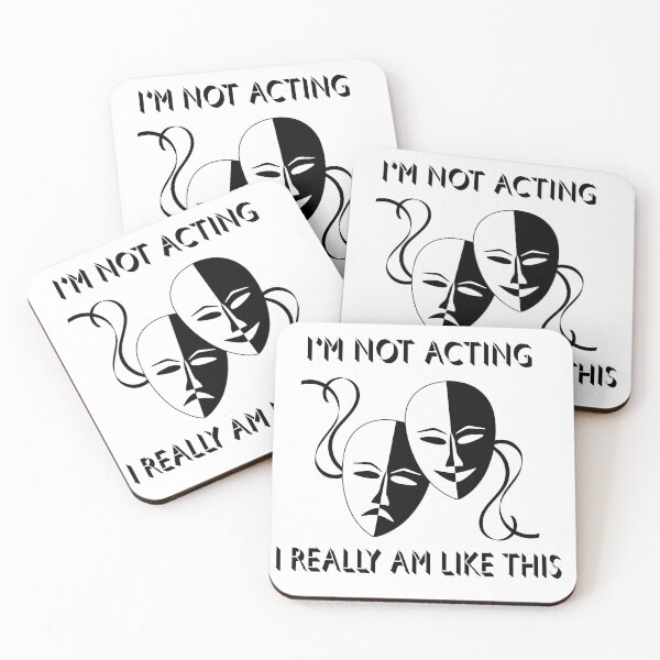 Item preview, I'm Not Acting, I Really Am Like This designed and sold by SnarkSharks.