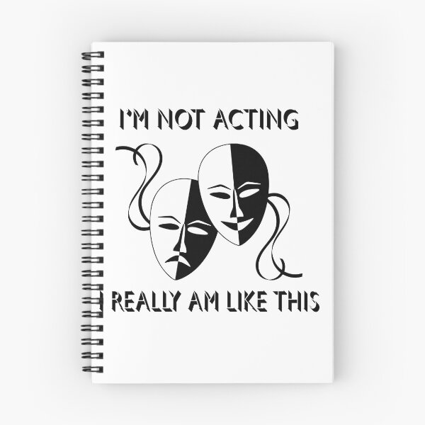 Item preview, I'm Not Acting, I Really Am Like This designed and sold by SnarkSharks.